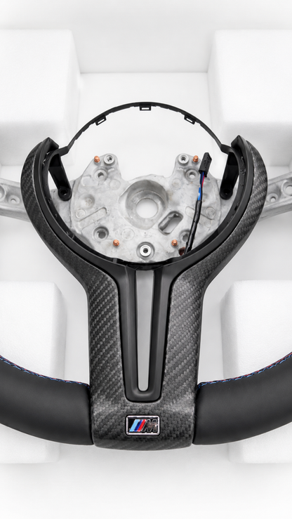 CARBON STEERING WHEEL TRIM REPLACEMENT