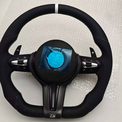 BMW F-chassis Leather Steering Wheel