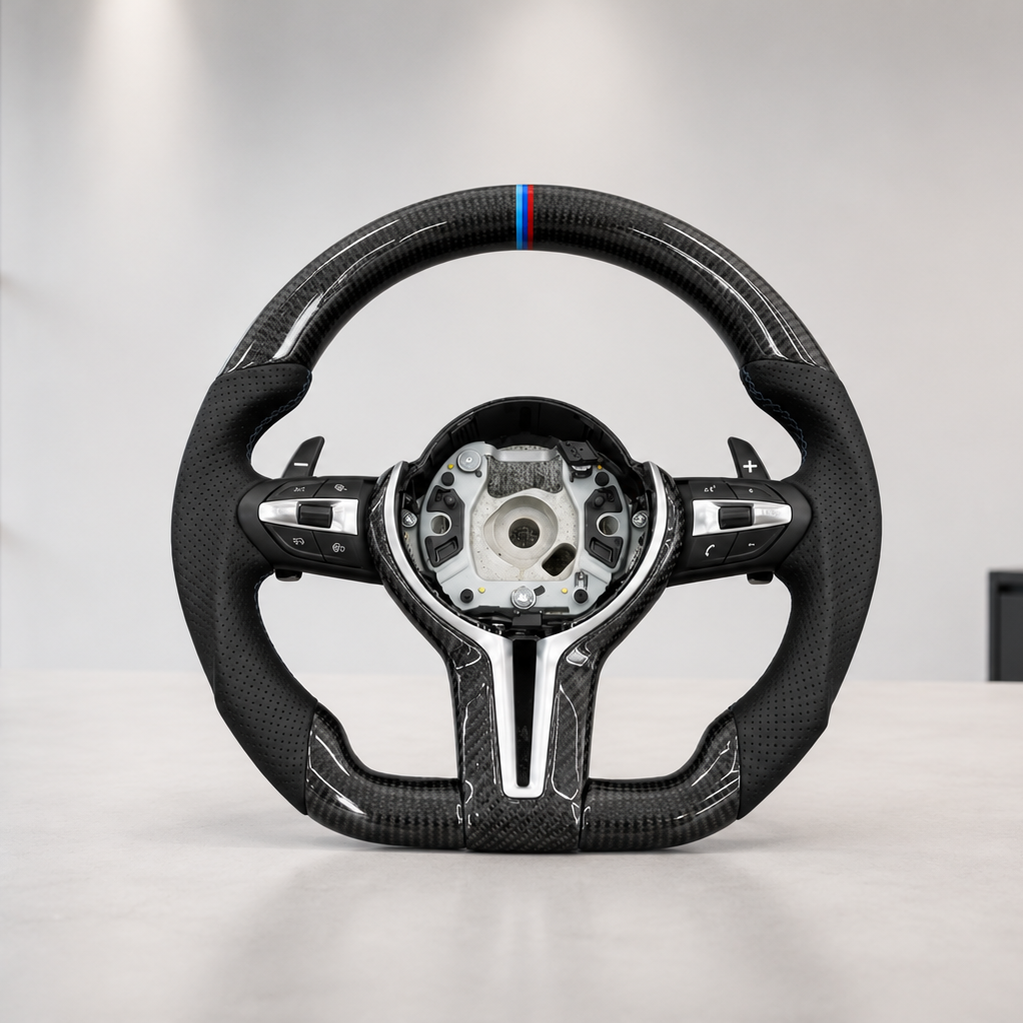 CARBON STEERING WHEEL - (MADE TO ORDER)