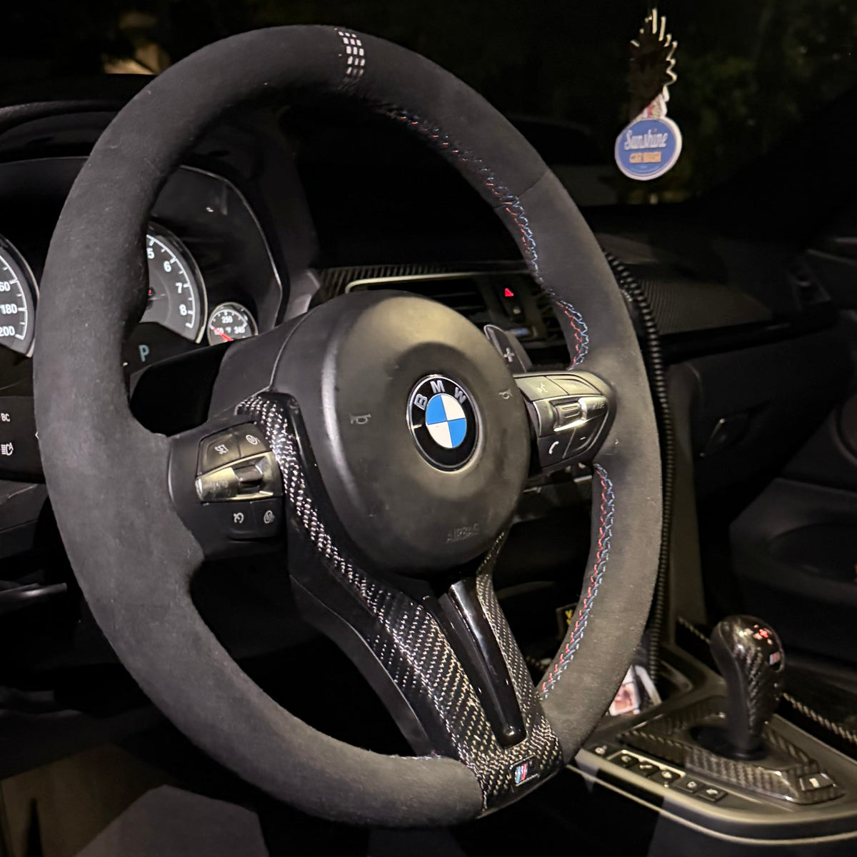 BMW Alcantara Steering Wheel