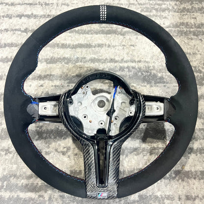 ALCANTARA STEERING WHEEL - (MADE TO ORDER)
