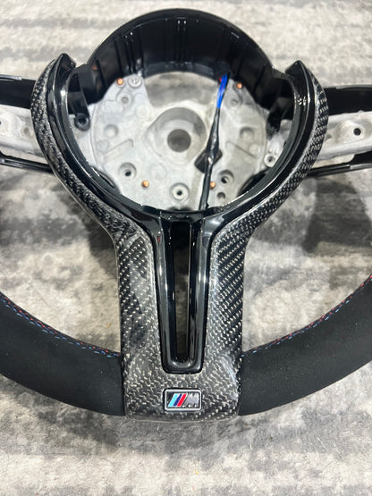 CARBON STEERING WHEEL TRIM REPLACEMENT