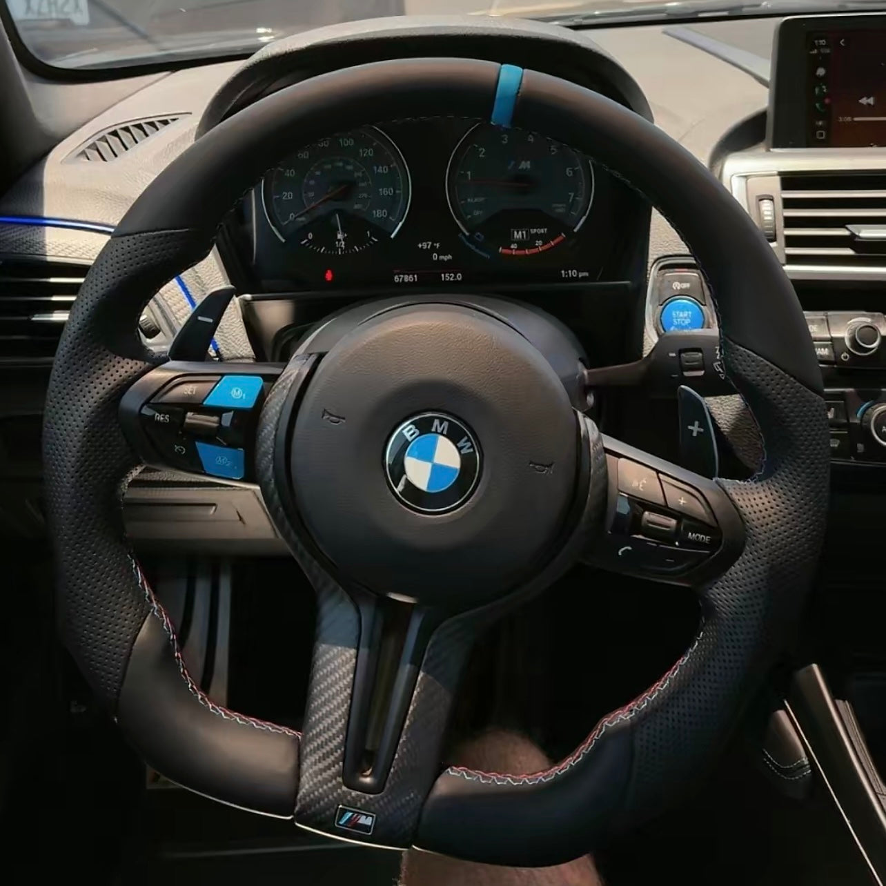 LEATHER STEERING WHEEL - (MADE TO ORDER)