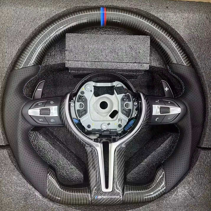 CARBON STEERING WHEEL - (MADE TO ORDER)