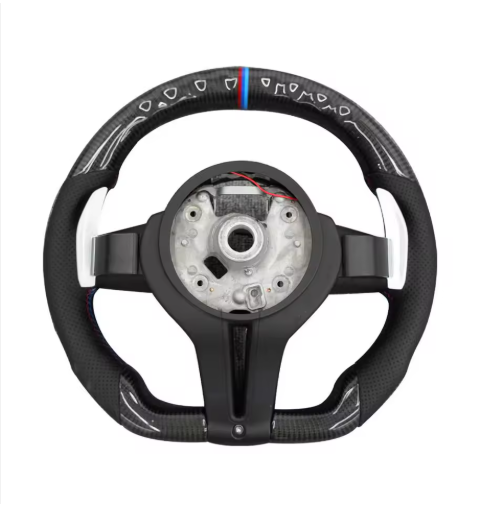 LED CARBON STEERING WHEEL - (MADE TO ORDER)