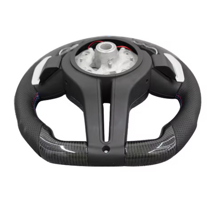 LED CARBON STEERING WHEEL - (MADE TO ORDER)