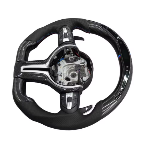 LED CARBON STEERING WHEEL - (MADE TO ORDER)