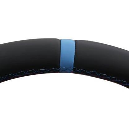 SUEDE ALCANTARA F CHASSIS STEERING WHEEL - CUSTOM (MADE TO ORDER)