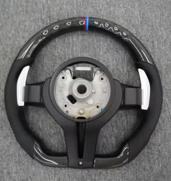 CARBON FIBER F CHASSIS STEERING WHEEL - CUSTOM (MADE TO ORDER)