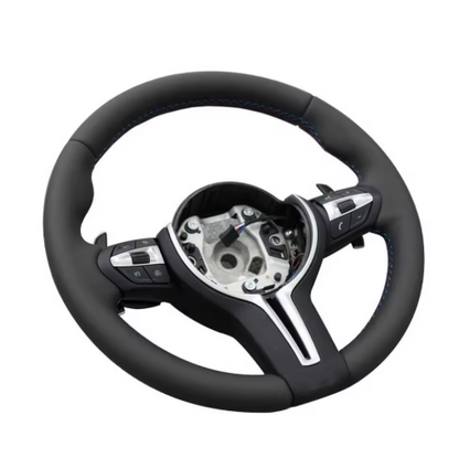LEATHER STEERING WHEEL - (MADE TO ORDER)